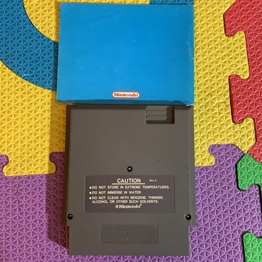 Vintage Nintendo superteam games NES UN USA includes instruction book